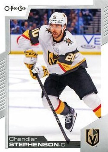 #91 Chandler Stephenson - Vegas Golden Knights - 2020-21 O-Pee-Chee Hockey