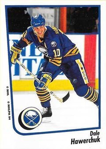#91 Dale Hawerchuk - Buffalo Sabres - 1994-95 Panini Hockey Stickers