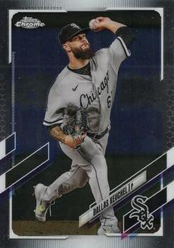 #91 Dallas Keuchel - Chicago White Sox - 2021 Topps Chrome Baseball
