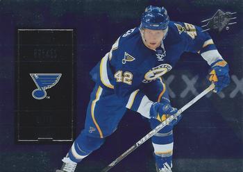 #91 David Backes - St. Louis Blues - 2009-10 SPx Hockey
