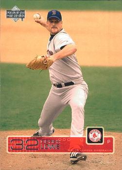 #91 Derek Lowe - Boston Red Sox - 2003 Upper Deck Baseball