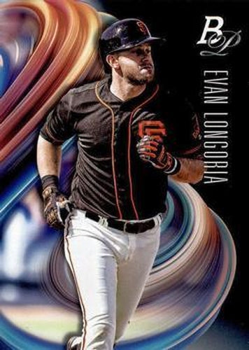 #91 Evan Longoria - San Francisco Giants - 2018 Bowman Platinum Baseball
