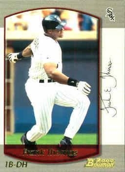 #91 Frank Thomas - Chicago White Sox - 2000 Bowman Baseball