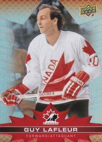 #91 Guy Lafleur - Canada - 2021-22 Upper Deck Tim Hortons Team Canada Hockey