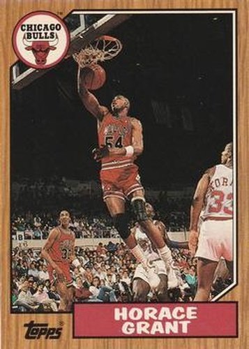 #91 Horace Grant - Chicago Bulls - 1992-93 Topps Archives Basketball