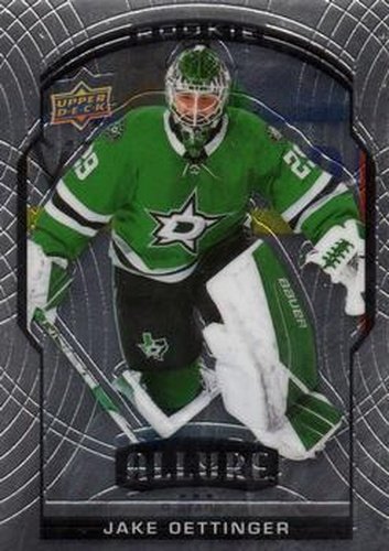 #91 Jake Oettinger - Dallas Stars - 2020-21 Upper Deck Allure Hockey