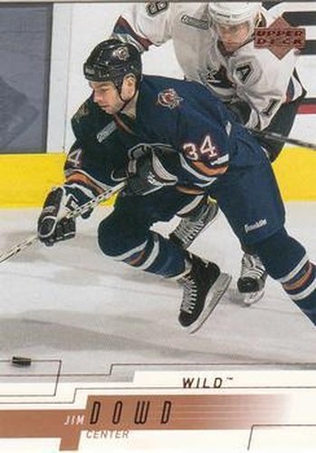 #91 Jim Dowd - Minnesota Wild - 2000-01 Upper Deck Hockey