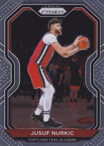 #91 Jusuf Nurkic - Portland Trail Blazers - 2020-21 Panini Prizm Basketball