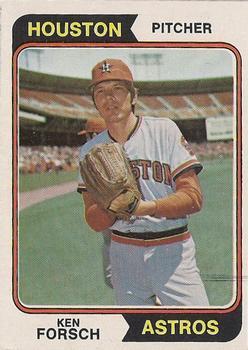 #91 Ken Forsch - Houston Astros - 1974 Topps Baseball