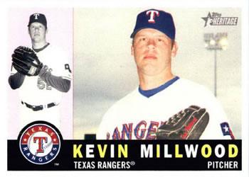 #91 Kevin Millwood - Texas Rangers - 2009 Topps Heritage Baseball