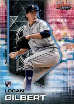 #91 Logan Gilbert - Seattle Mariners - 2021 Bowman's Best Baseball