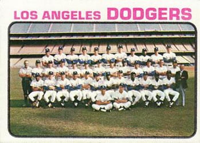 #91 Los Angeles Dodgers - Los Angeles Dodgers - 1973 Topps Baseball
