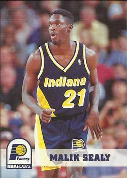 #91 Malik Sealy - Indiana Pacers - 1993-94 Hoops Basketball