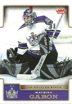 #91 Mathieu Garon - Los Angeles Kings - 2006-07 Fleer Hockey