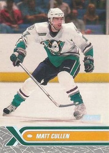 #91 Matt Cullen - Anaheim Mighty Ducks - 2000-01 Stadium Club Hockey