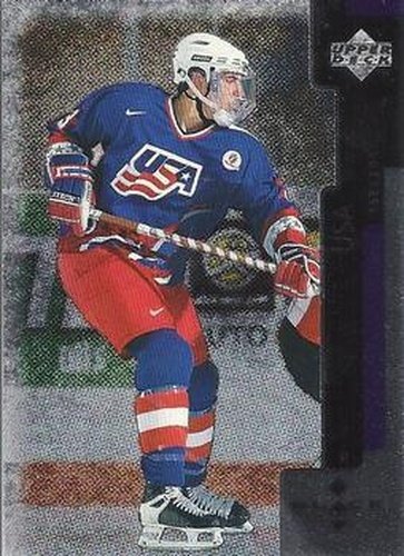 #91 Nikos Tselios  - USA - 1997-98 Upper Deck Black Diamond Hockey