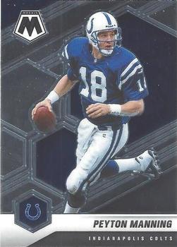 #91 Peyton Manning - Indianapolis Colts - 2021 Panini Mosaic Football