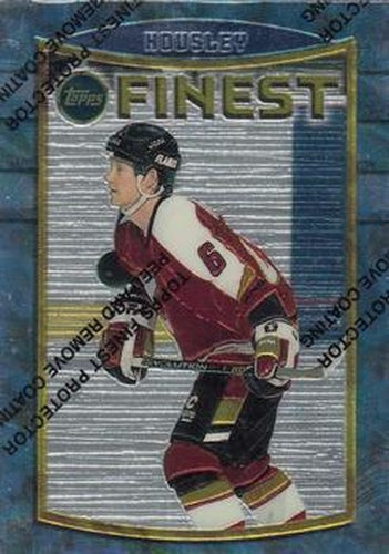 #91 Phil Housley - Calgary Flames - 1994-95 Finest Hockey