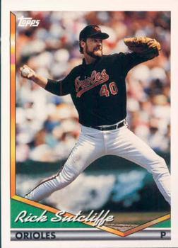 #91 Rick Sutcliffe - Baltimore Orioles - 1994 Topps Baseball