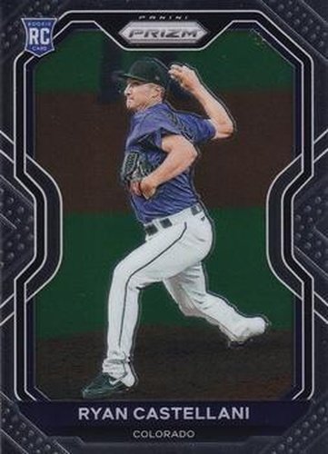 #91 Ryan Castellani - Colorado Rockies - 2021 Panini Prizm Baseball