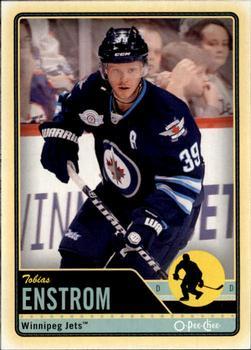 #91 Tobias Enstrom - Winnipeg Jets - 2012-13 O-Pee-Chee Hockey