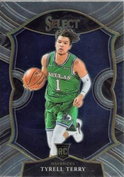 #91 Tyrell Terry - Dallas Mavericks - 2020-21 Panini Select Basketball