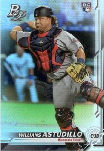 #91 Willians Astudillo - Minnesota Twins - 2019 Bowman Platinum Baseball