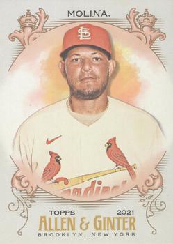 #91 Yadier Molina - St. Louis Cardinals - 2021 Topps Allen & Ginter Baseball