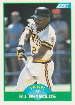 #91 R.J. Reynolds - Pittsburgh Pirates - 1989 Score Baseball