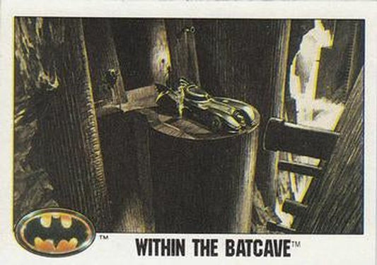 #91 Within the Batcave - 1989 Topps Batman