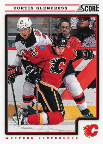 #91 Curtis Glencross - Calgary Flames - 2012-13 Score Hockey