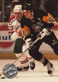 #91 Mario Lemieux - Pittsburgh Penguins - 1991-92 Pro Set Platinum Hockey