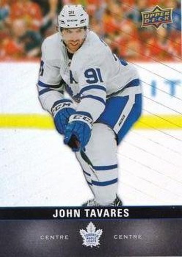 #91 John Tavares - Toronto Maple Leafs - 2019-20 Upper Deck Tim Hortons Hockey