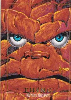 #91 Thing - 1992 SkyBox Marvel Masterpieces