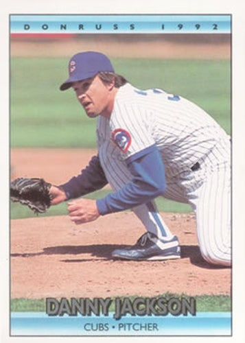 #91 Danny Jackson - Chicago Cubs - 1992 Donruss Baseball