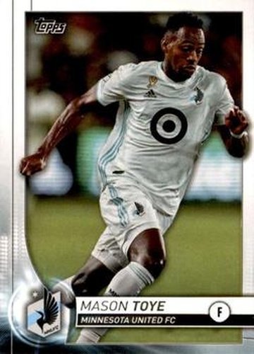 #91 Mason Toye - Minnesota United FC - 2020 Topps MLS Soccer