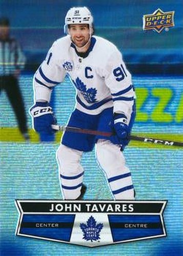 #91 John Tavares - Toronto Maple Leafs - 2021-22 Upper Deck Tim Hortons Hockey