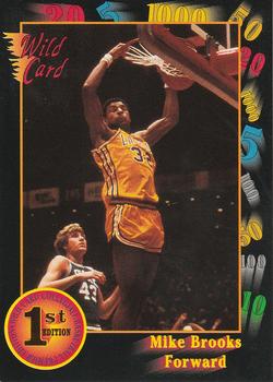 #91 Mike Brooks - La Salle Explorers - 1991-92 Wild Card Basketball