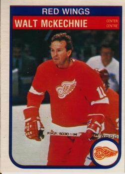 #91 Walt McKechnie - Detroit Red Wings - 1982-83 O-Pee-Chee Hockey