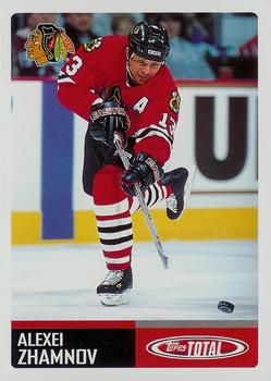 #91 Alexei Zhamnov - Chicago Blackhawks - 2002-03 Topps Total Hockey