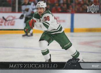 #91 Mats Zuccarello - Minnesota Wild - 2020-21 Upper Deck Hockey