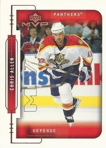 #91 Chris Allen - Florida Panthers - 1999-00 Upper Deck MVP Hockey