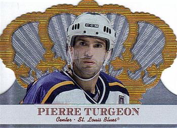 #91 Pierre Turgeon - St. Louis Blues - 2000-01 Pacific Crown Royale Hockey