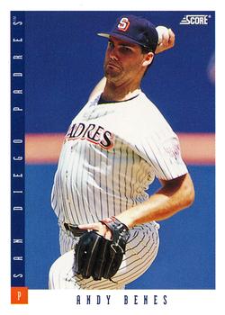 #91 Andy Benes - San Diego Padres - 1993 Score Baseball