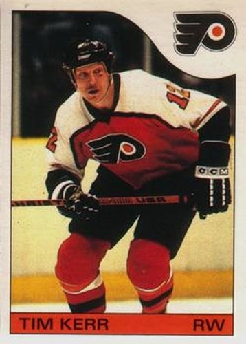 #91 Tim Kerr - Philadelphia Flyers - 1985-86 O-Pee-Chee Hockey