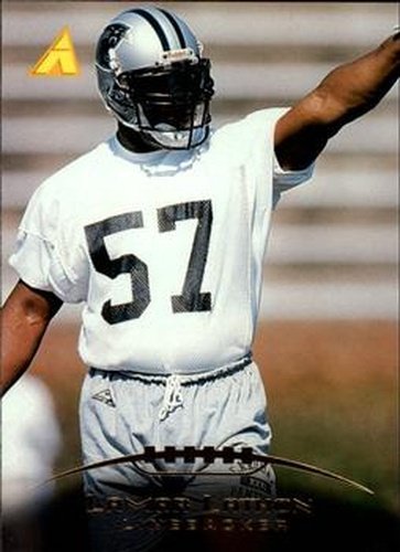 #91 Lamar Lathon - Carolina Panthers - 1995 Pinnacle Football