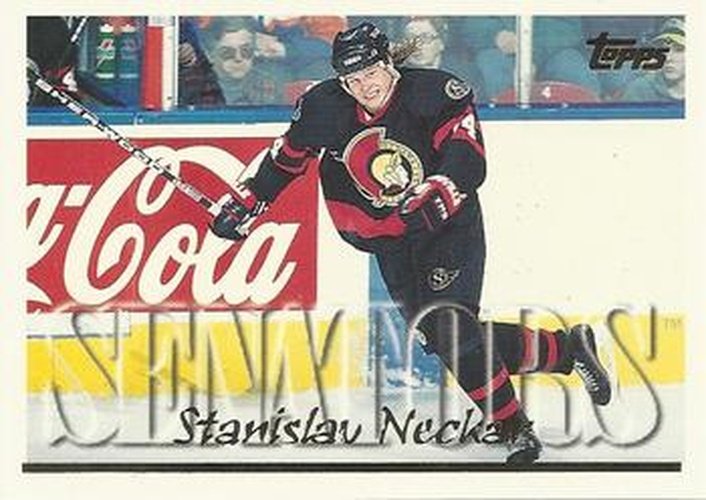#91 Stanislav Neckar - Ottawa Senators - 1995-96 Topps Hockey