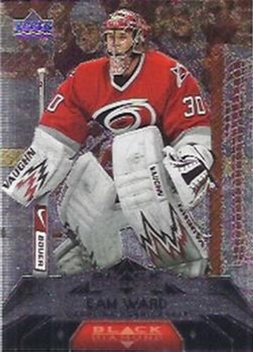 #91 Cam Ward - Carolina Hurricanes - 2007-08 Upper Deck Black Diamond Hockey