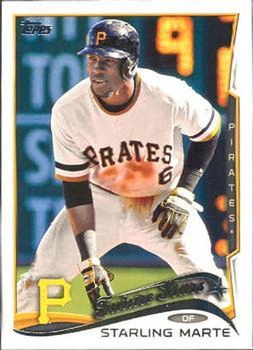 #91a Starling Marte - Pittsburgh Pirates - 2014 Topps Baseball