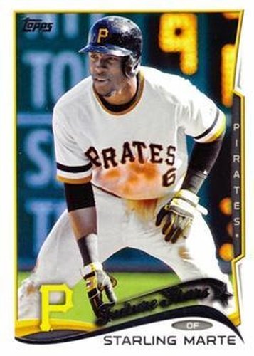 #91b Starling Marte - Pittsburgh Pirates - 2014 Topps Baseball